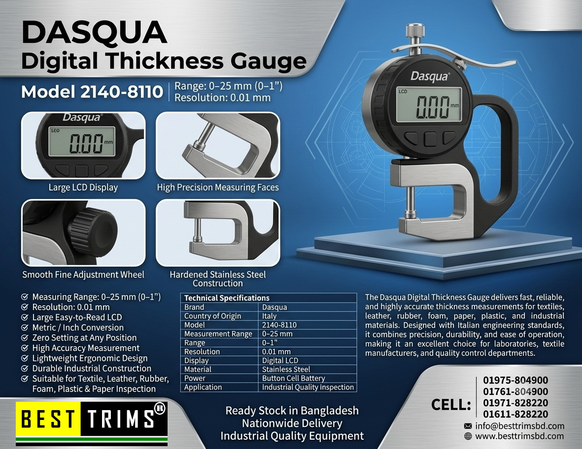 Dasqua Thickness  Gauge 