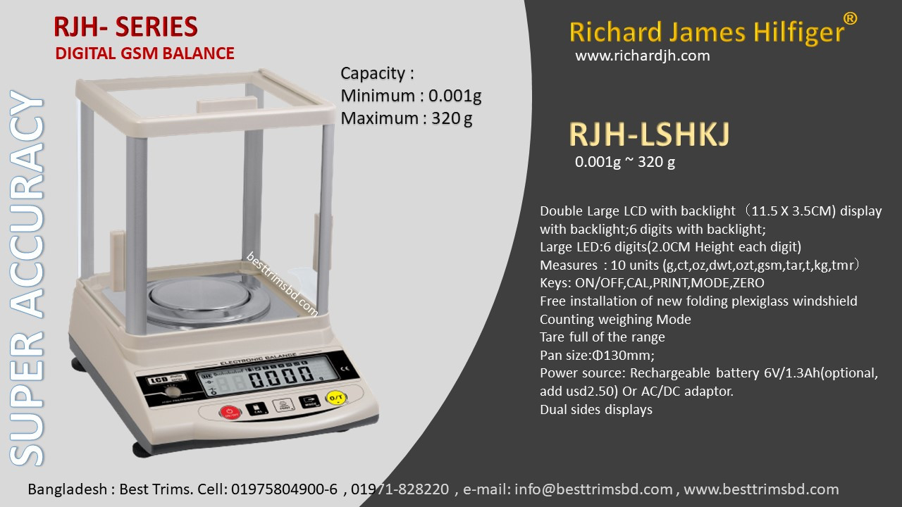 Digital Balance 3 digit 0.001g to 320g