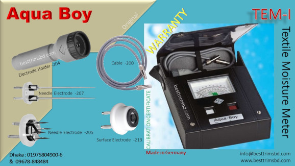 Aqua Boy TEM-I Textile Moisture Meter 